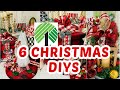 🎄6 DIY DOLLAR TREE CHRISTMAS DECOR CRAFTS 🎄"I Love Christmas" ep. 1 Olivia's Romantic Home DIY