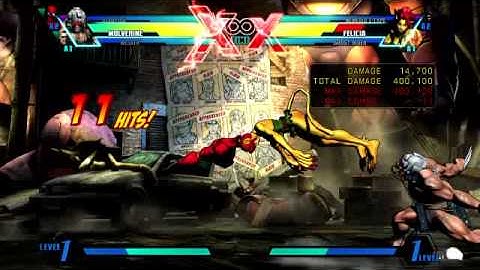 umvc3 Wolverine easy combo