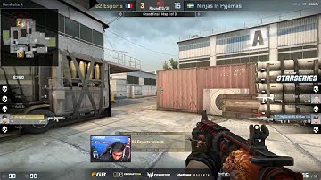 NiP vs G2 - ScreaM 1v2 |SL i-League StarSeries Season 2 Finals|