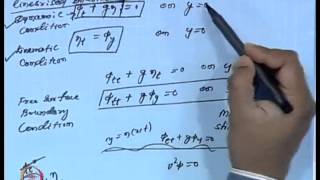 Mod-18 Lec-22 Basic Equation and Conditions of Water Waves