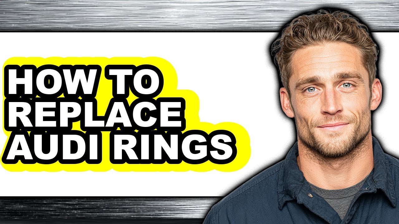 How to Replace Audi Rings - Full Guide - YouTube