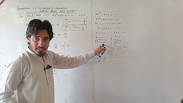 Exercise 2.4 Theory| Symmetric Function & Formation of Quadratic Equation from roots |Khan Math