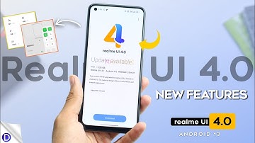 Realme UI 4.0 New Update | ColorOS 13 New Update | Realme UI 4.0 New Features and System UI ⚡⚡