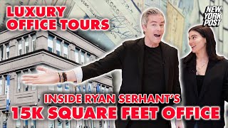 Inside Ryan Serhant’s slick Soho real estate office