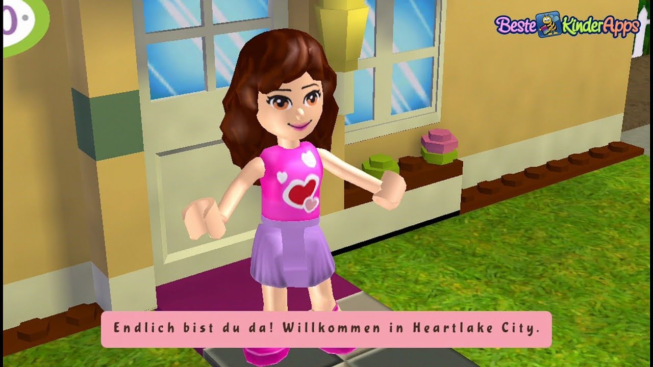 Lego Friends 💖 Willkommen in Heartlake 💖 App Spiel für Mädchen YouTube