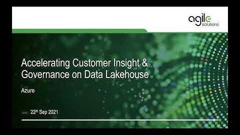 Accelerating your Data & Analytics journey with Microsoft