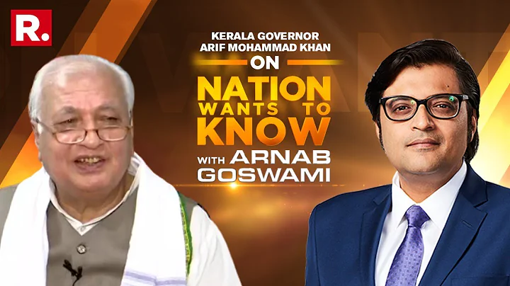 FULL INTERVIEW: Kerala Governor Arif Mohammad Khan...