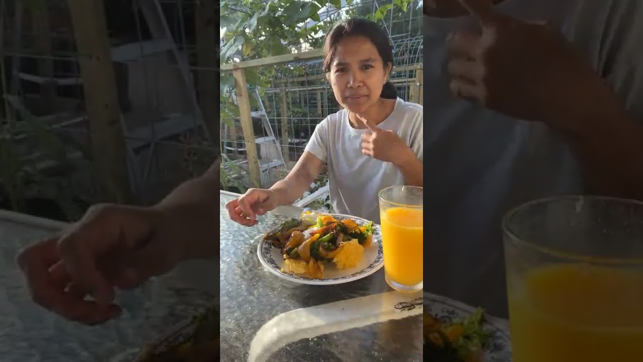 Niluto ko ang ang mula Basurahan napakinabangan kaysa maitapon sayang