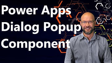 Power Apps Popup Message Box Component - Up and running in 5 min (Beginner)