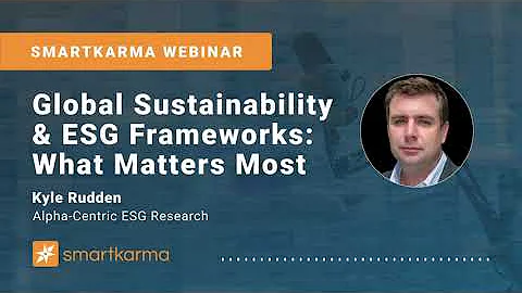 Smartkarma Webinar | Global Sustainability & ESG F...