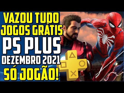 Vazou Tudo ?! JOGOS GRÁTIS PSN PLUS DEZEMBRO 2021! Só JOGÃO !!! 