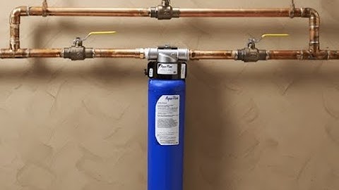 Hướng dẫn lắp đặt hệ thống lọc nước tổng đầu nguồn 3M AP904