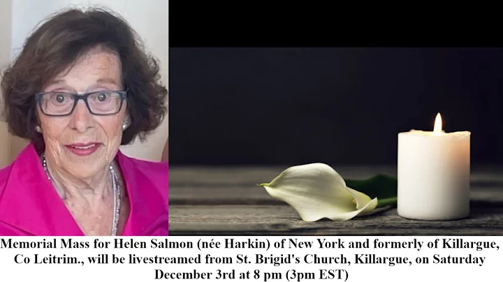 Memorial Mass for Helen Salmon (ne Harkin)