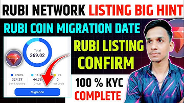 RUBI NETWORK LISTING BIG UPDATE 🤯RUBI NETWORK NEW UPDATE | RUBI NETWORK TOKEN PRICE~RUBI NETWORK KYC