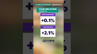Food inflation cools - but consumers are still stuck with high grocery prices 🛒 #shorts