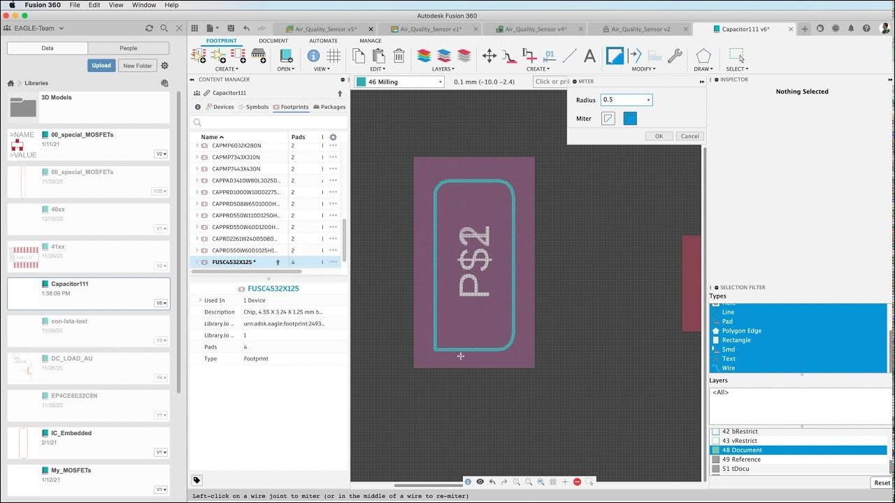 How to define pads with slotted holes YouTube