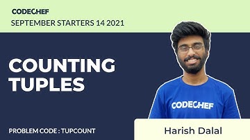 TUPCOUNT | COUNTING TUPLES | September Starters 14 | Problem Solution | CodeChef
