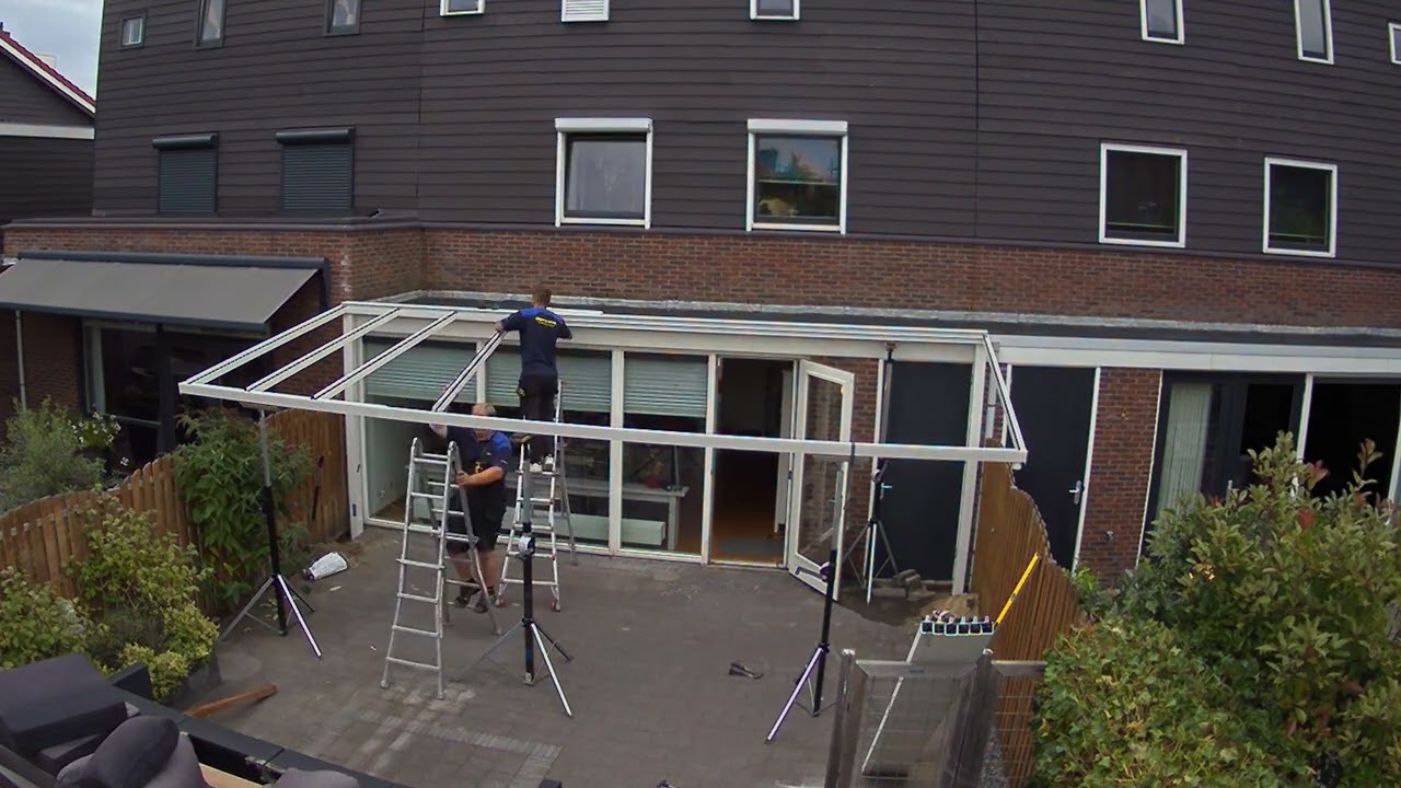 Timelapse Greenline veranda in Hoofddorp