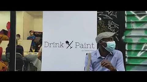 Welcome to Drink and Paint -Paris