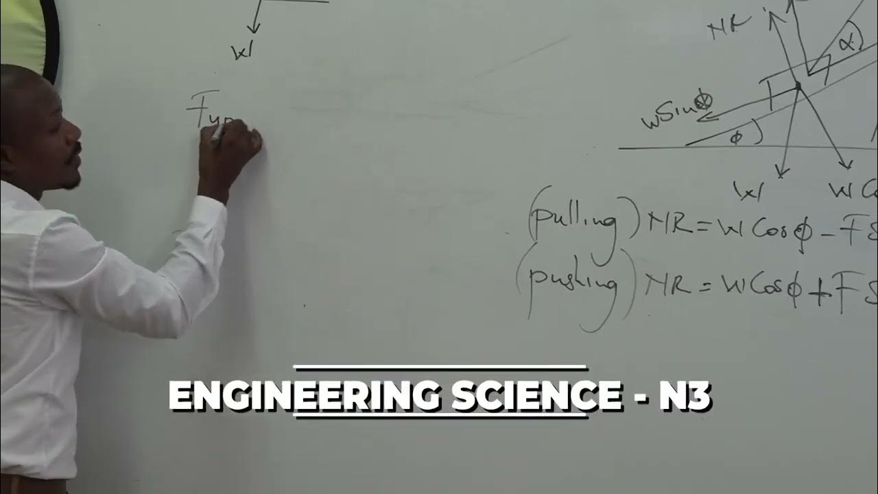 Engineering Science N3_Friction_Part03 YouTube