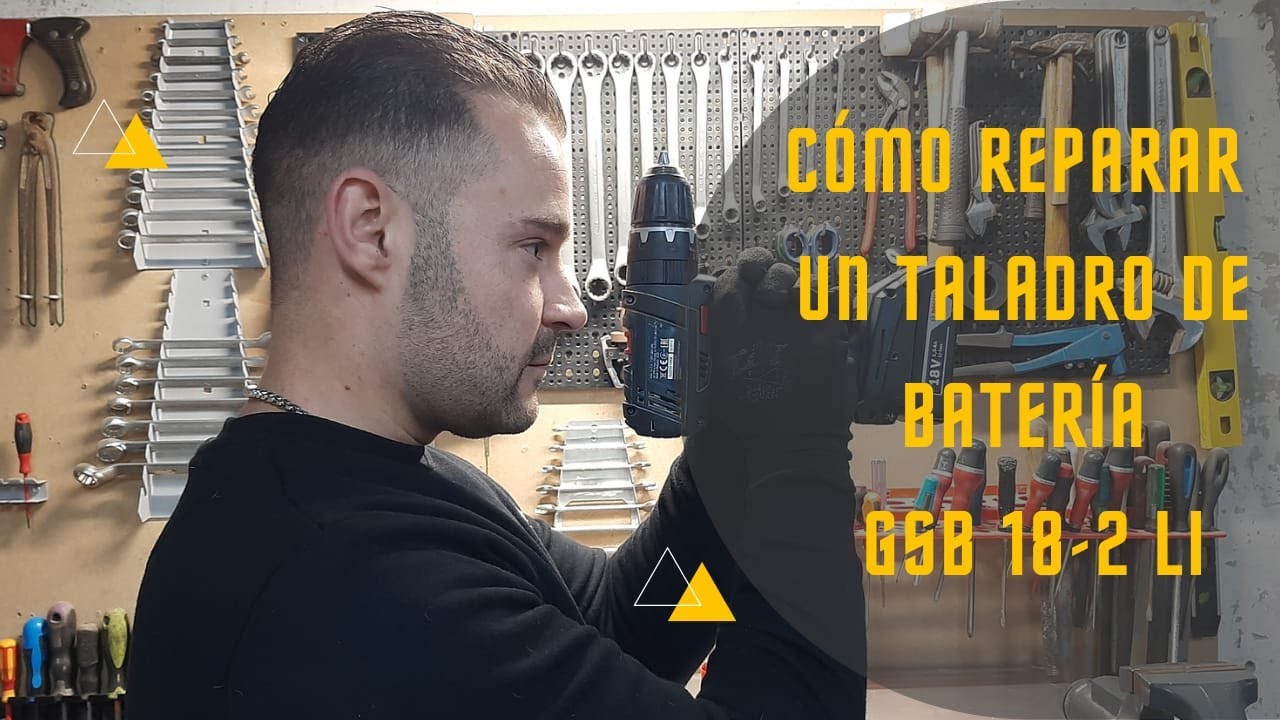 COMO REPARAR UN TALADRO DE BATERIA (BOSCH GSB 18-2 LI) - YouTube