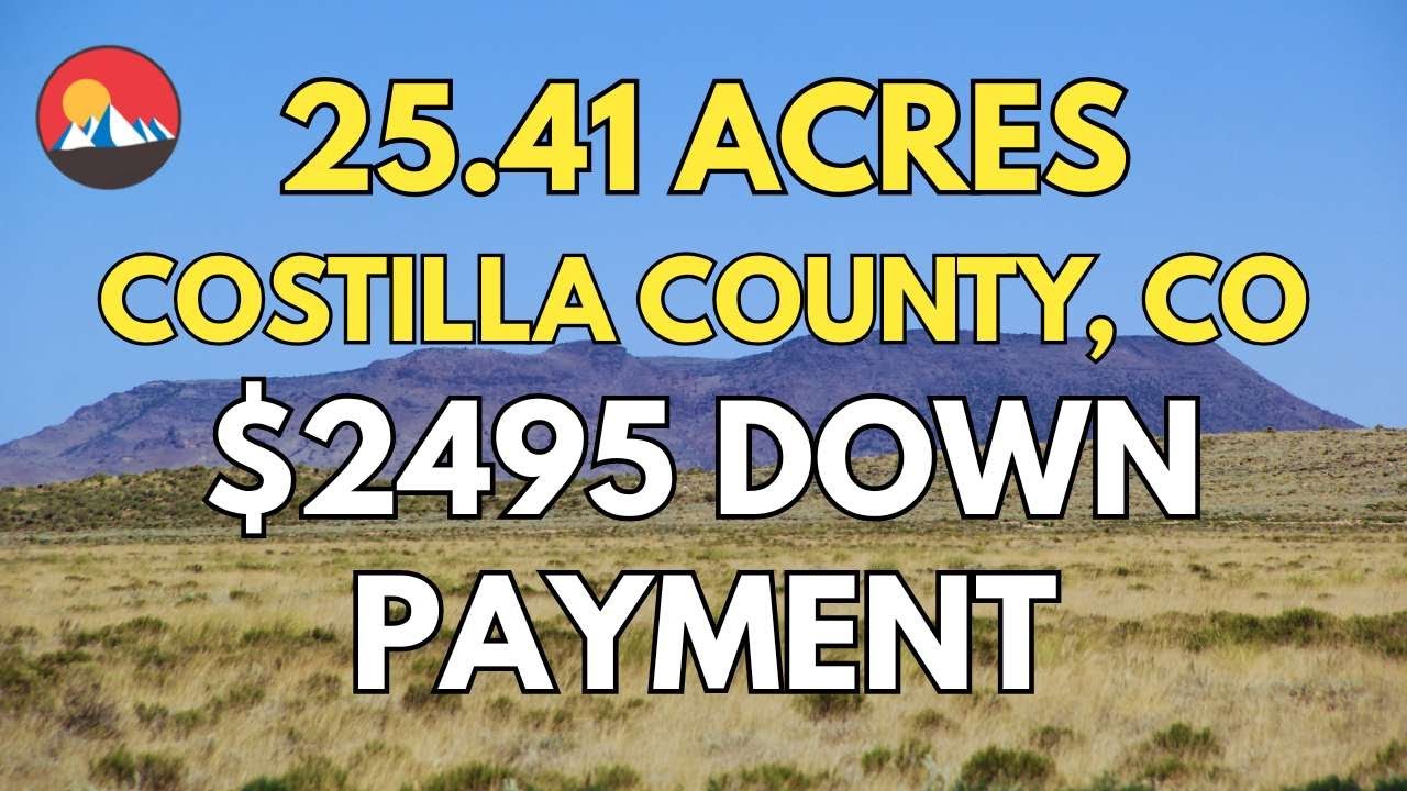 Own Land Fast. Hold It Long. Simple Colorado Acreage with Mountain Views.