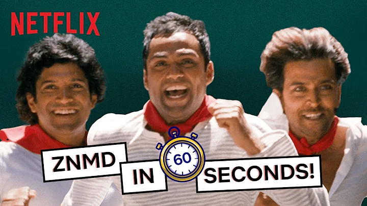 Zindagi Na Milegi Dobara In 60 Seconds | Hrithik Roshan, Farhan Akhtar, Katrina Kaif & Abhay Deol