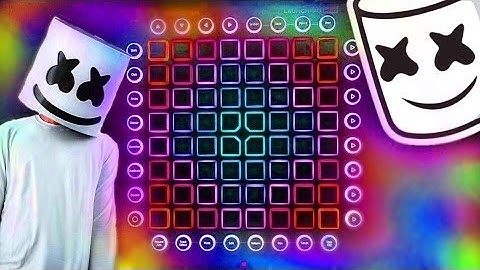 Marshmello - ALONE - [Launchpad Pro Light Show]