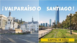 ¿Cuál es la capital de CHILE? Los Datos CURIOSOS Más interesantes de su Fundación |El ANTES y AHORA