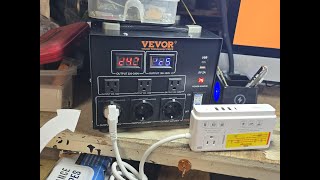How I Use My Vevor Voltage Regulator and Converter in the Workshop