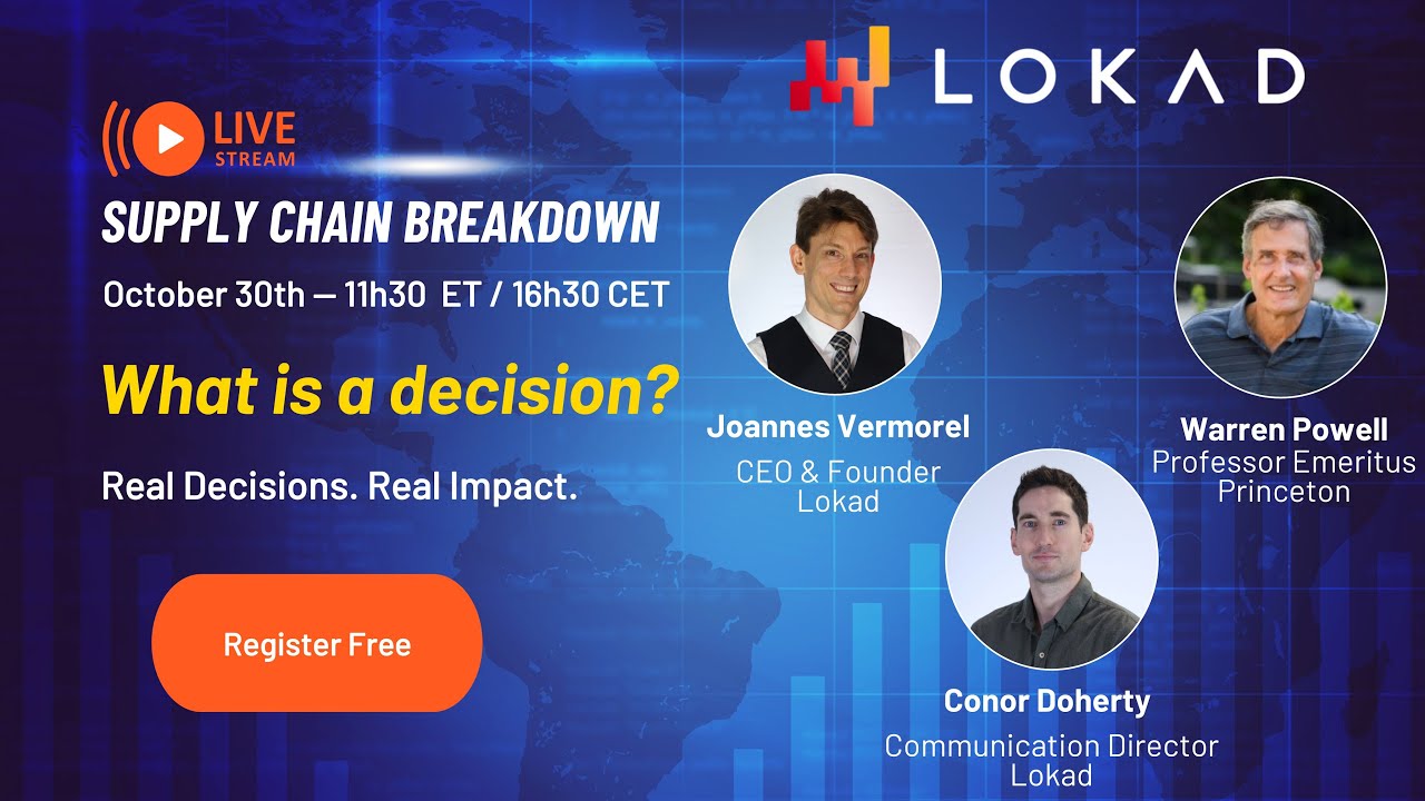 Supply Chain Breakdown: What is a decision? - YouTube