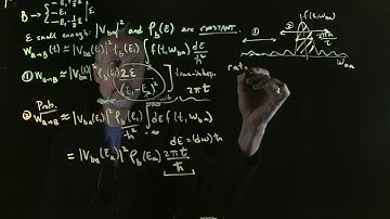 Chem 580 Segment 37 - Time-dependent perturbation theory: Fermi