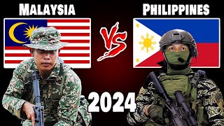 Malaysia vs Philippines Military Power Comparison 2024 | Philippines vs Malaysia military power 2024