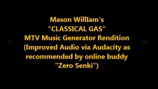 Mtv Music Generator Ps1 - Clical Gas Improved Audio Via Audacity
