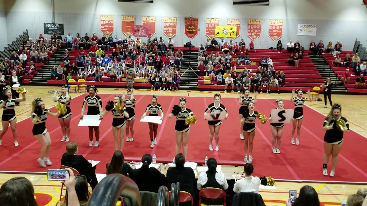King William High School at 2A Regional Cheerleading Competition 2018 YouTube