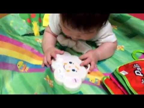 なおたん、ヨダレだらだら〜