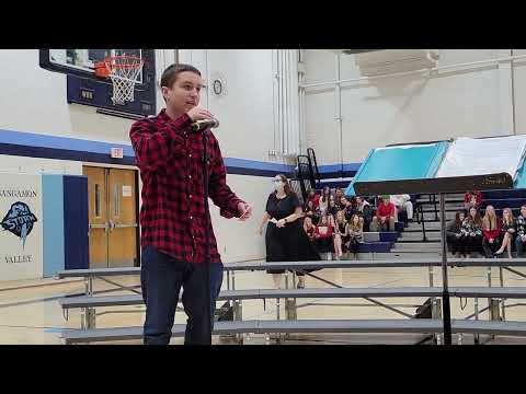 Sangamon Valley Middle School Winter Concert 11-29-23