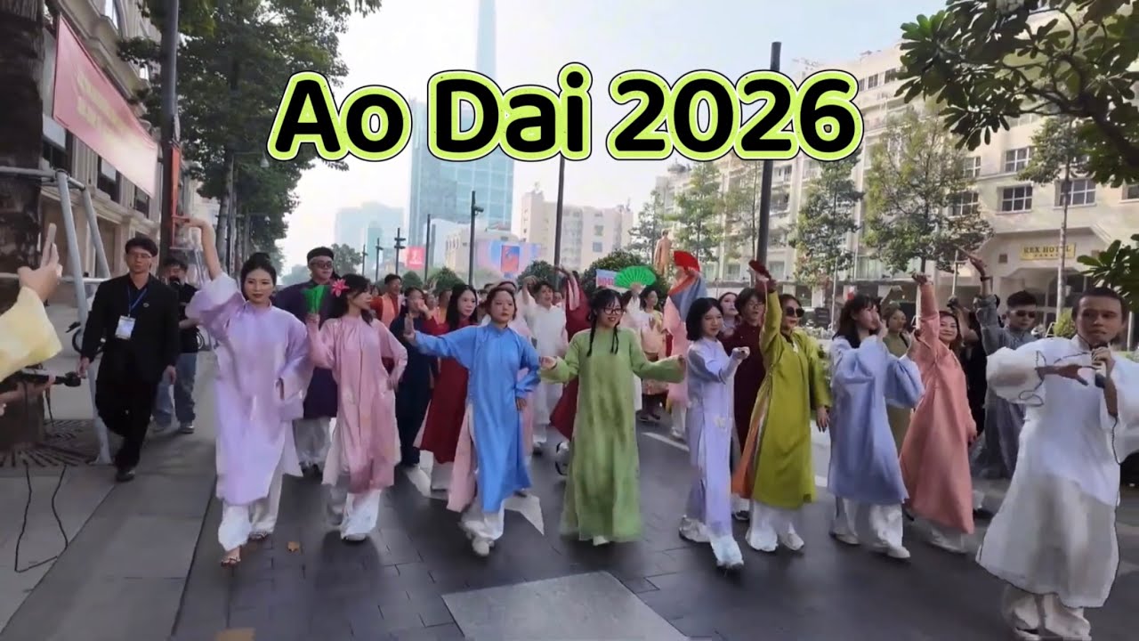 Ao Dai Festival 2026 / Mừng Quốc Tế Phụ Nữ 8/3 Tưng Bừng Lễ Hội Áo Dài 2026 Saigon Vietnam 