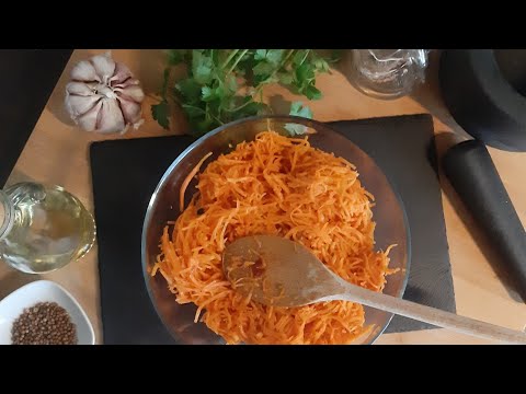 Video: Koreanischer Karotten-Rindfleisch-Salat