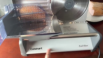Cuisinart food slicer Review / Demo!!! 2019