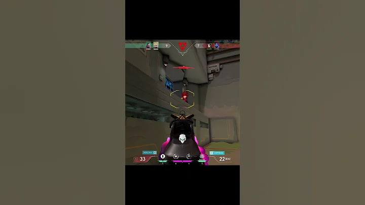 1v4 CLUTCH with Reyna - Valorant #valorant #valorantclips