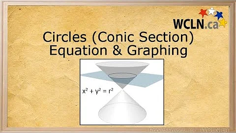 WCLN - Math - Conics Sections (Circles)