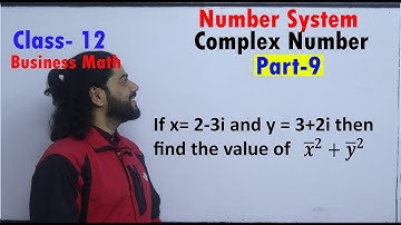 Complex Number Part 9 Business Math class 12 conjugate of complex number in Nepali Number system NEB