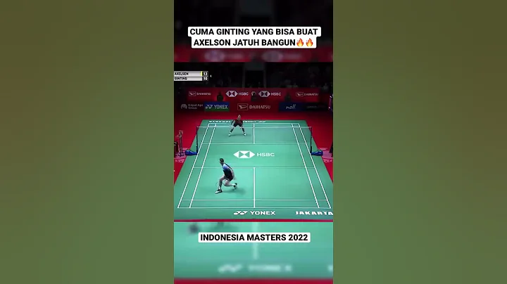 FAST GINTING VS MONSTER AXELSEN🔥🔥 #shorts #badminton - DayDayNews