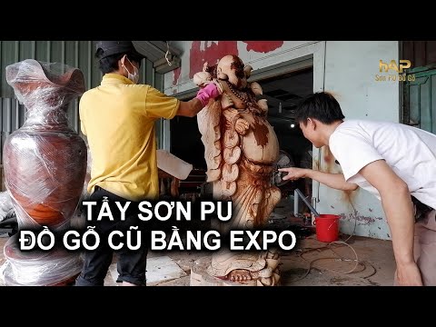 Video: Cách Tẩy Sơn Mờ Trên Gỗ