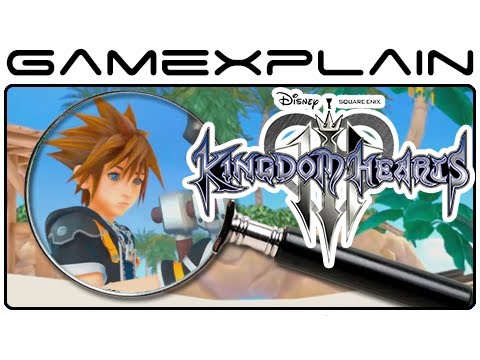 Kingdom Hearts 3 - E3 Trailer Analysis (Secrets & Hidden Details)