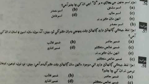JEST PST TEST PREPARATION/ SINDHI GRAMMAR/Real thought