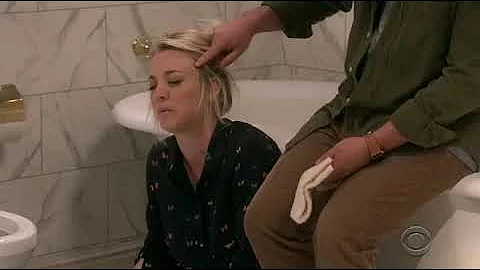 The big bang theory finale S12 E24 Penny got sick or ???