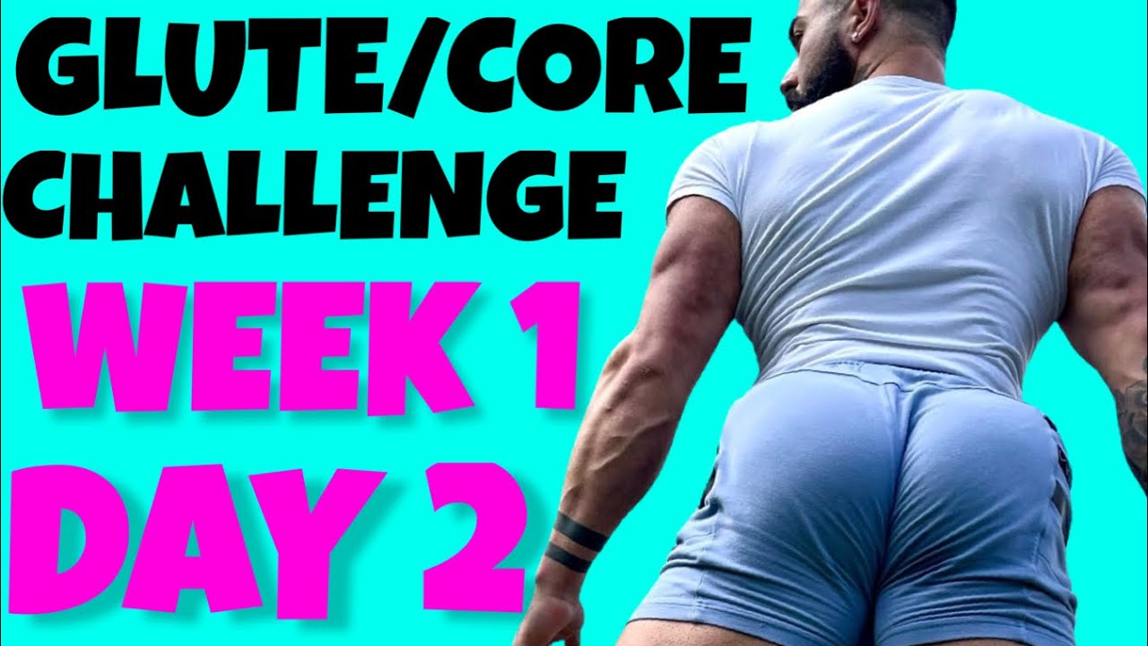 SEASON 2 | 6 WEEK GLUTE/CORE WORKOUT CHALLENGE | Week 1, Day 2 | No ...