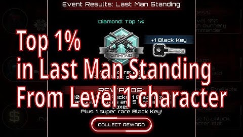 My way to be Top 1% in Last Man Standing event [SAS: Zombie Assault 4] Version 2.0.1